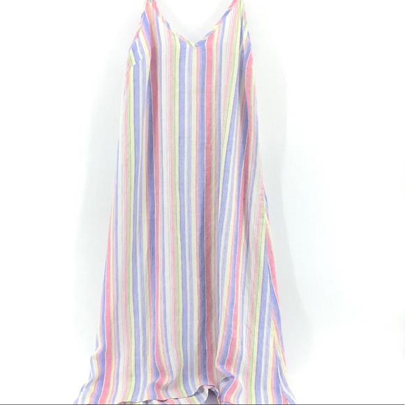 C&C California Dresses & Skirts - C&C CALIFORNIA Striped Linen Maxi Dress